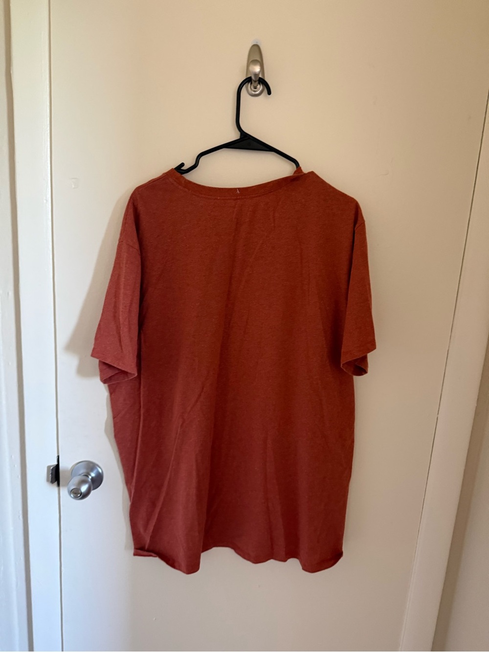 Patagonia Responsibili Tee T Shirt Women's L Orange Short Sleeve Hiking Casual - Picture 6 of 7